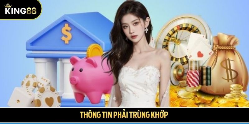 Nhập thông tin ngân hàng