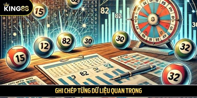 Ghi chép từng dữ liệu quan trọng